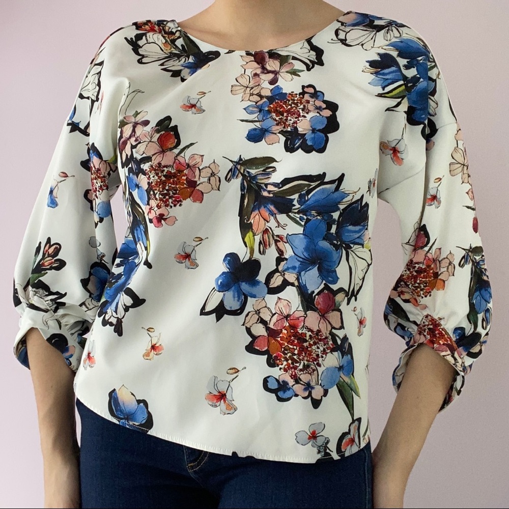 Beautiful Zara Floral Blouse